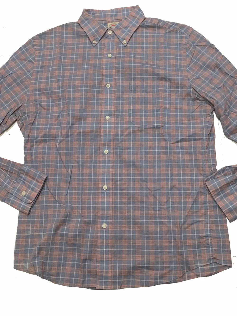 Faherty Men's Plaid Button-Down Shirt